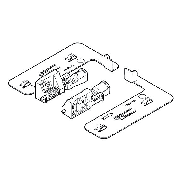 Clip de réglage pour coulisse Actro 5D photo du produit visuel_1 2XL