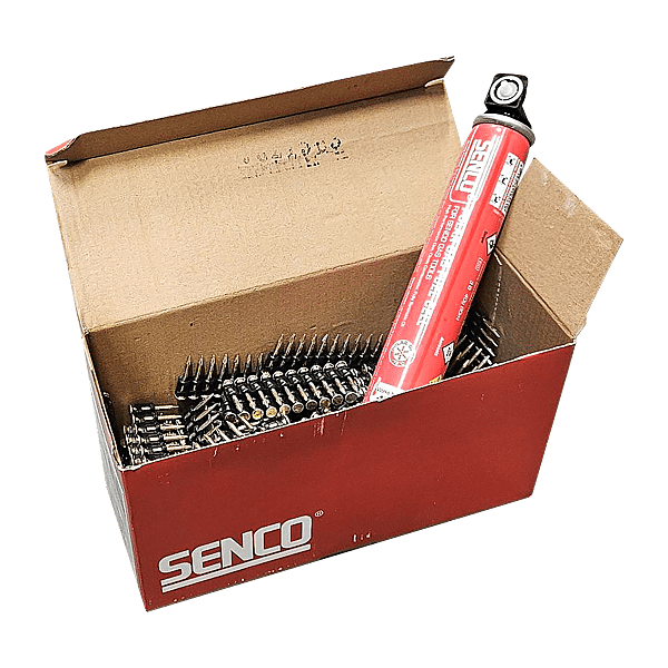 Clous en bande acier et béton et cartouche de gaz photo du produit visuel_1 2XL