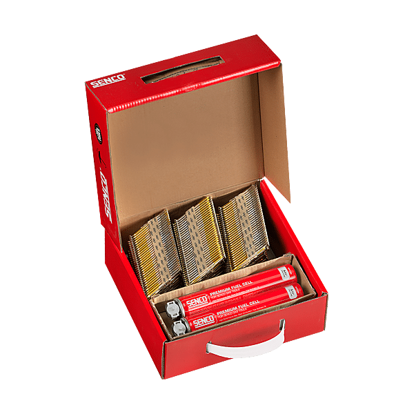 Clous en bande lisses 34° HC et cartouche de gaz photo du produit visuel_1 2XL