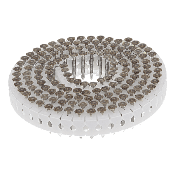 Clous rouleau en bande plastique inox A2 crantés photo du produit visuel_1 2XL