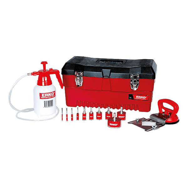 Coffret 10 scies trépans diamant à l'eau photo du produit visuel_1 2XL