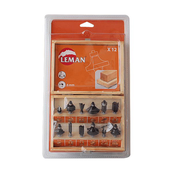 Coffret 12 fraises à bois carbure photo du produit visuel_1 2XL