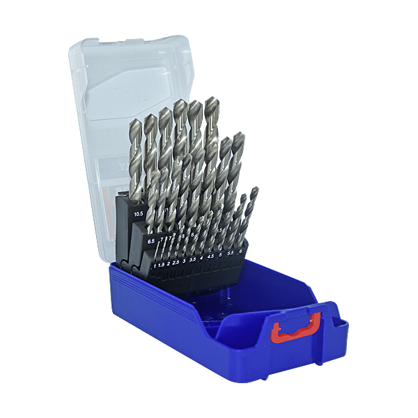 Coffret 25 forets HSS rectifiés pointe en croix à métaux photo du produit visuel_1 2XL