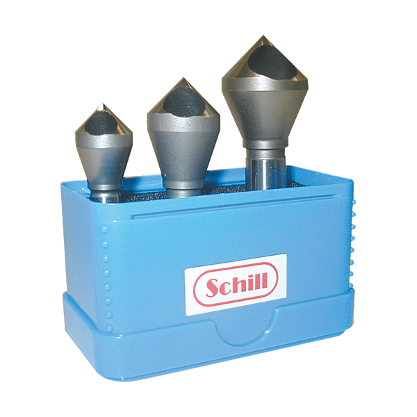 Coffret 3 fraises à ébavurer HSS photo du produit visuel_1 2XL