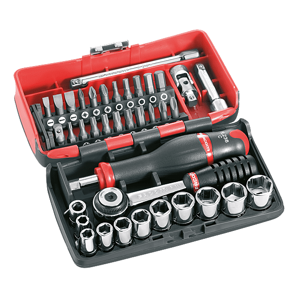 Coffret 38 pièces 1/4'' R2NANOPB photo du produit visuel_1 2XL