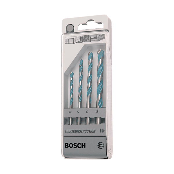 Coffret 4 forets carbure multimateriaux photo du produit visuel_1 2XL