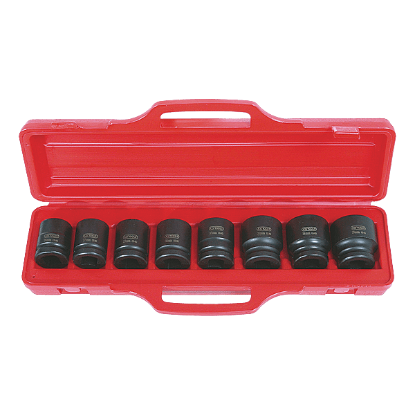 Coffret 8 douilles à choc 3/4'' photo du produit visuel_1 2XL