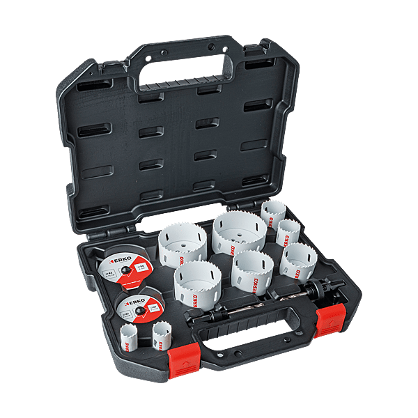 Coffret 9 scies trépans Bi-Métal HSS cobalt 8% photo du produit visuel_1 2XL