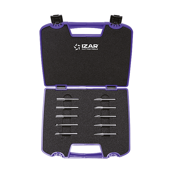 Coffret de 10 fraises limes rotatives carbure photo du produit visuel_1 2XL