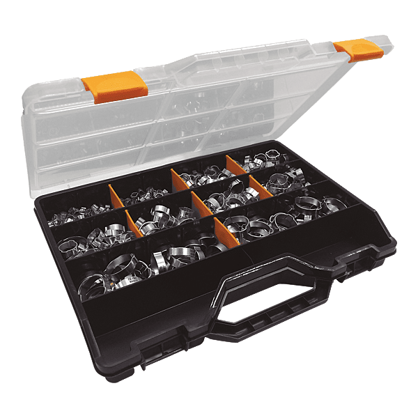 Coffret de 260 colliers de serrage à oreilles simple photo du produit visuel_1 2XL