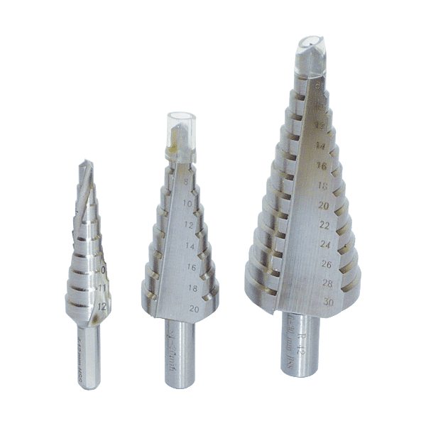 Coffret de 3 fraises étagées HSS photo du produit visuel_1 2XL