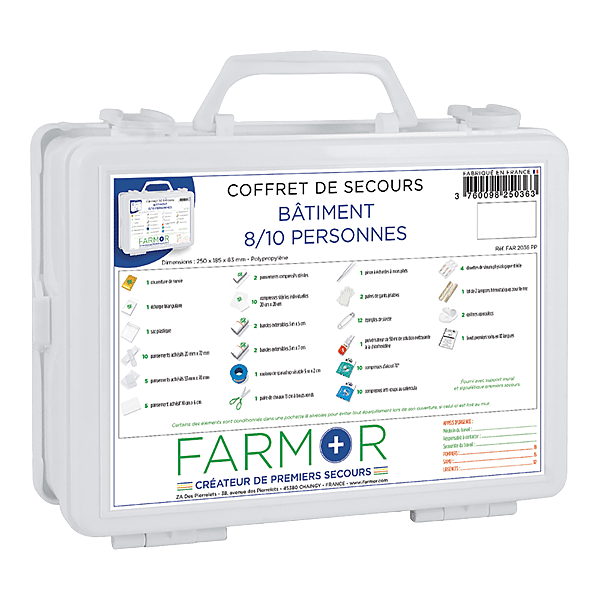 Coffret de secours bâtiment FAR 2036 PP photo du produit visuel_1 2XL