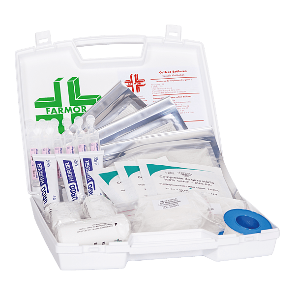 Coffret de secours brûlures photo du produit visuel_1 2XL