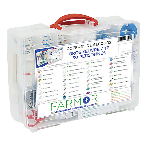 Coffret de secours gros œuvre / TP FAR 4040 GO photo du produit visuel_1 2XL