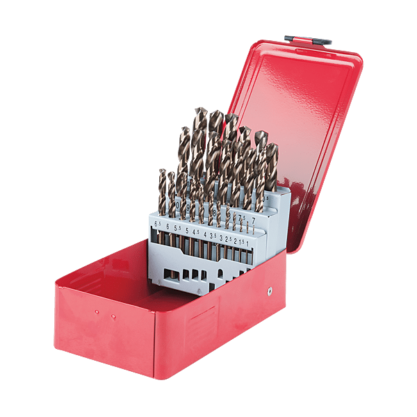 Coffret forets HSS cobalt à métaux cylindrique photo du produit visuel_1 2XL