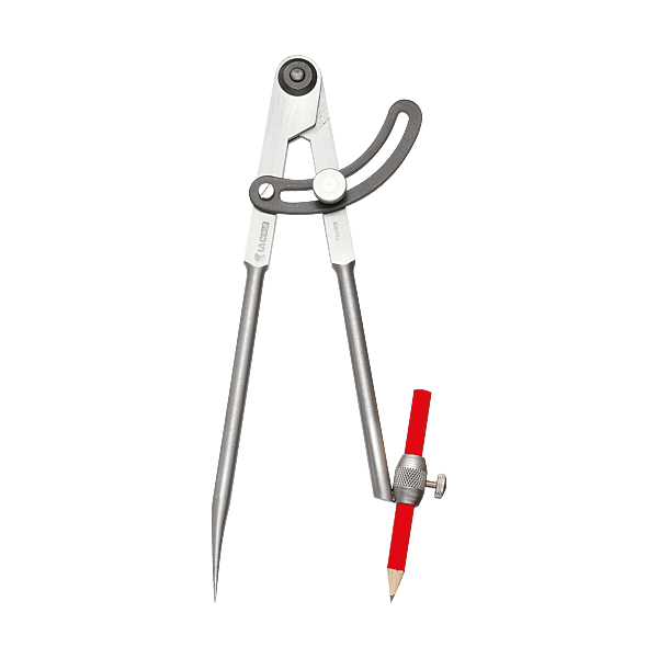 Compas à charnière porte-crayon 1/4 cercle photo du produit visuel_1 2XL