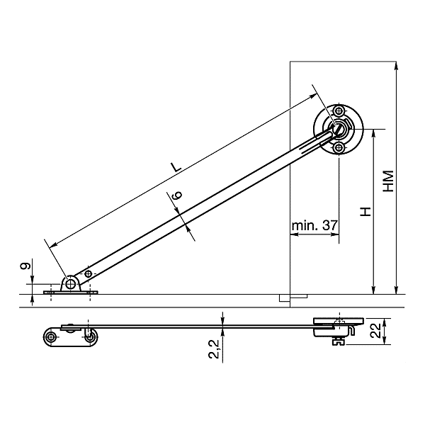 Compas à frein photo du produit visuel_1 2XL