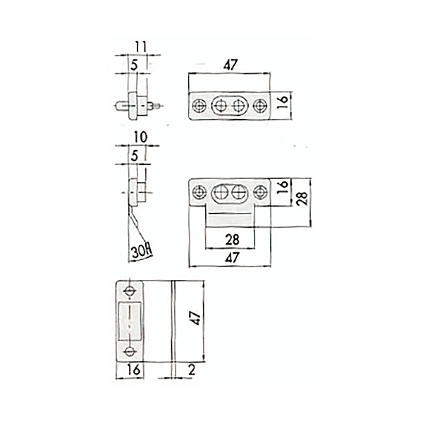 Contact à plots photo du produit visuel_1 2XL