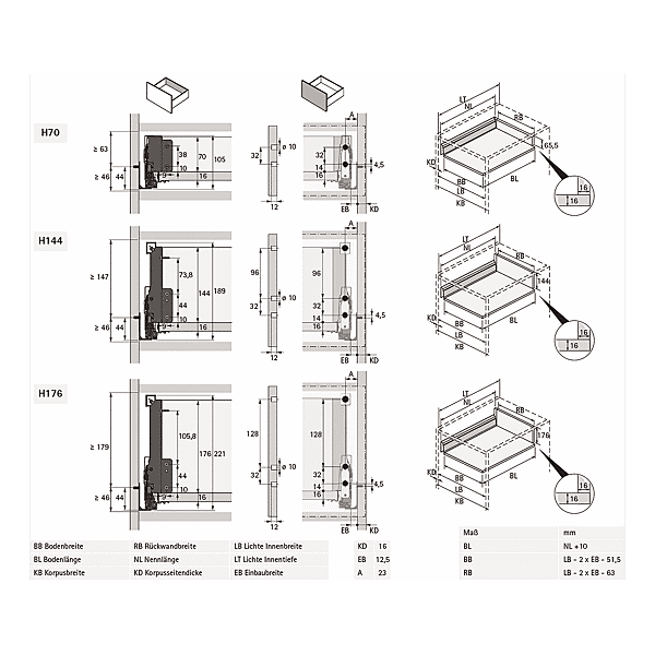 Coulisse Quadro Compact Push To Open photo du produit visuel_1 2XL