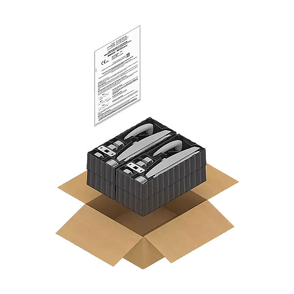 Crémone pompier Dualis en applique photo du produit visuel_1 2XL