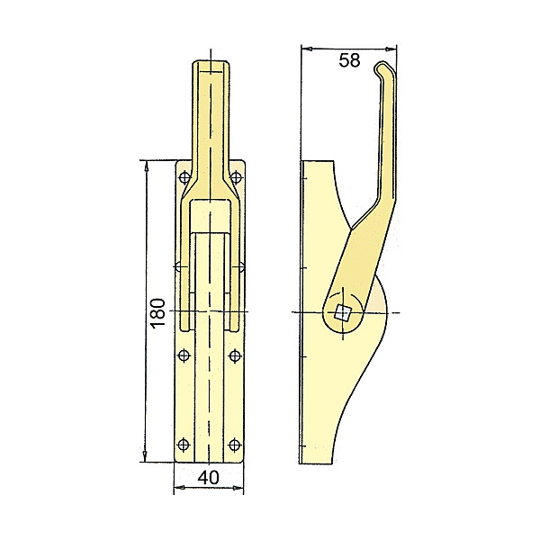 Crémone pompier WSS 07.180 photo du produit visuel_1 2XL