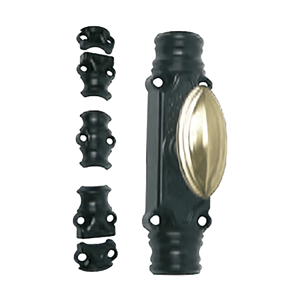 Crémone renforcée en applique à bouton fonte RY59 photo du produit visuel_1 2XL