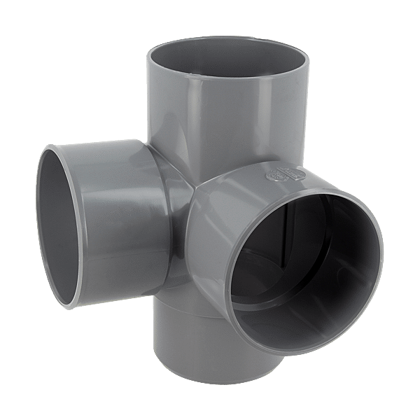 Culotte double équerre PVC mâle - femelle photo du produit visuel_1 2XL