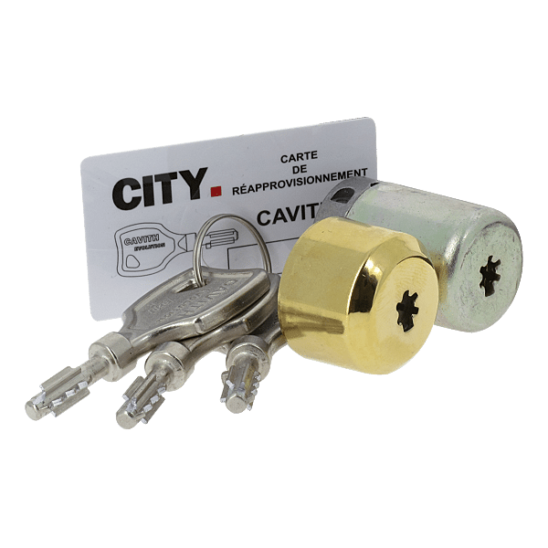 Cylindre modèle City pour serrure Cavith A2P3* photo du produit visuel_1 2XL