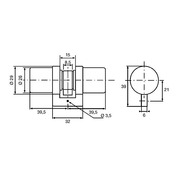 Cylindre Supersûreté avec bille photo du produit visuel_1 2XL