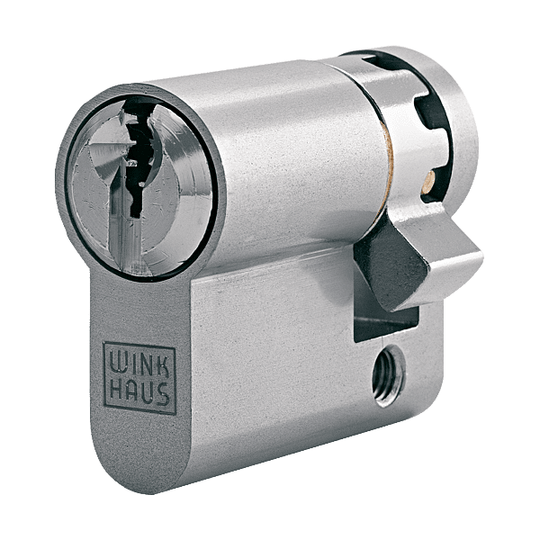 Demi-cylindre nickelé OVS6 photo du produit visuel_1 2XL