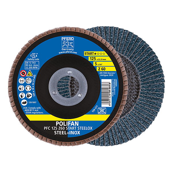 Disque à lamelles bombé Polifan Start photo du produit visuel_1 2XL