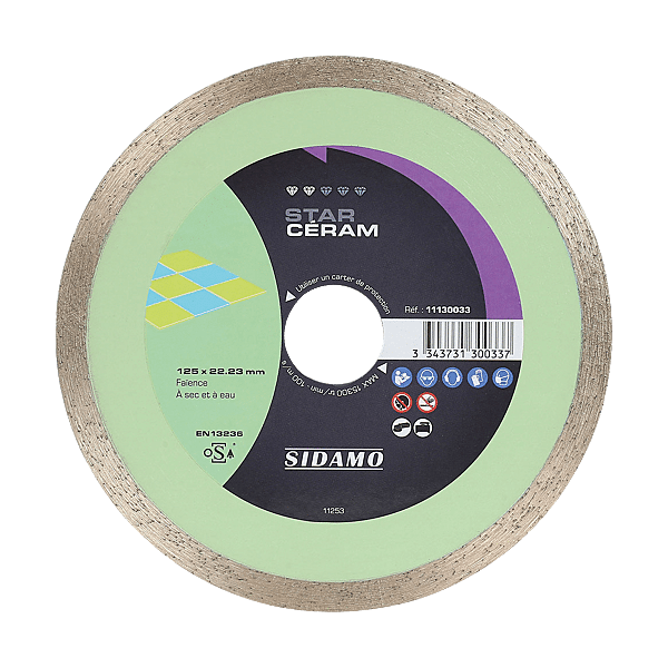 Disque diamant Star Céram photo du produit visuel_1 2XL