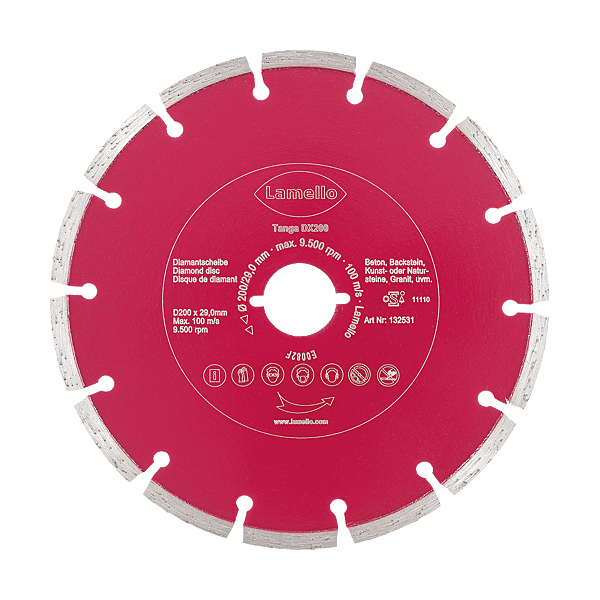 Disque diamant Tanga DX200 photo du produit visuel_1 2XL