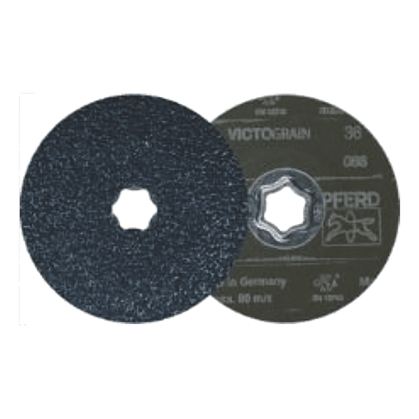 Disque fibre à alésage étoilé combiclick Victograin photo du produit visuel_1 2XL