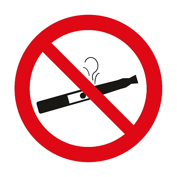 Disque interdiction de vapoter photo du produit visuel_1 2XL