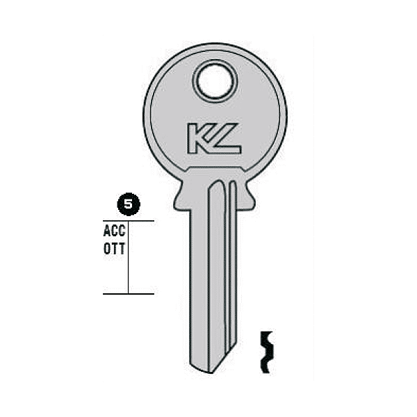 Ébauche de clé City photo du produit visuel_1 2XL