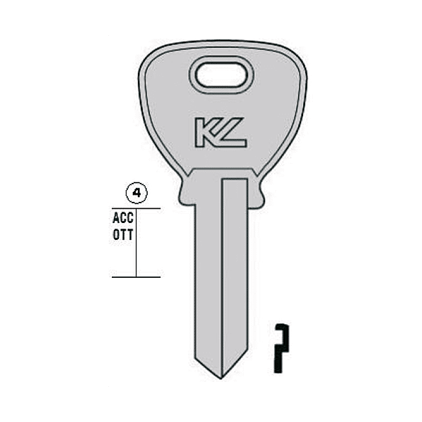 Ébauche de clé Guerville photo du produit visuel_1 2XL