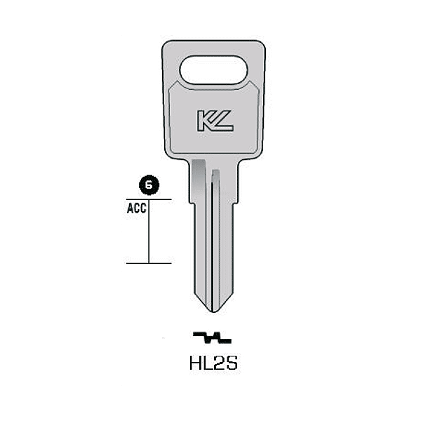 Ébauche de clé Huwill photo du produit visuel_1 2XL