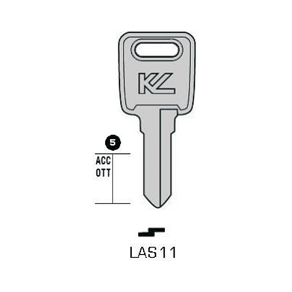 Ébauche de clé Las photo du produit visuel_1 2XL