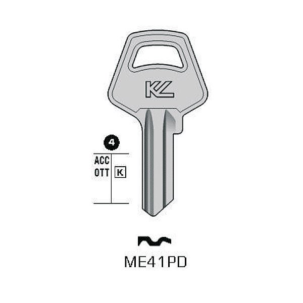 Ébauche de clé Meroni photo du produit visuel_1 2XL