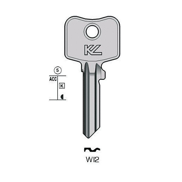 Ébauche de clé Wilka photo du produit visuel_1 2XL