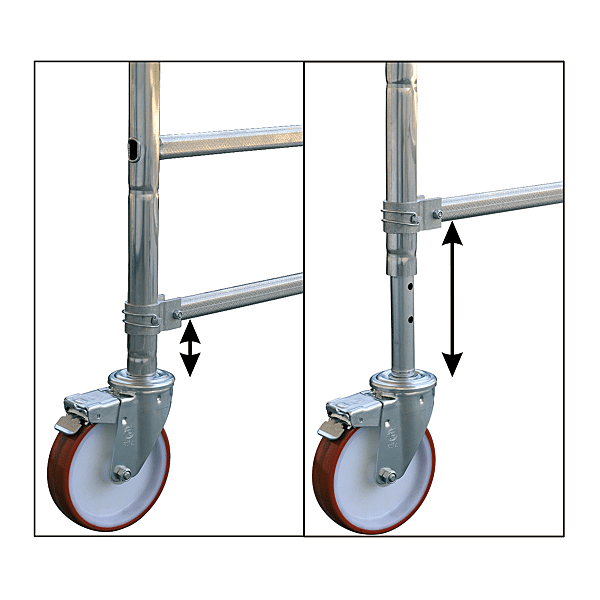 Échafaudage mobile AL205 photo du produit visuel_1 2XL