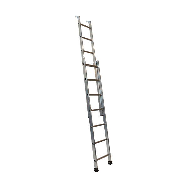Échelle coulissante à main 2 plans à crochets KCM2 photo du produit visuel_1 2XL