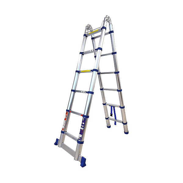 Échelle télescopique double pan photo du produit visuel_1 2XL