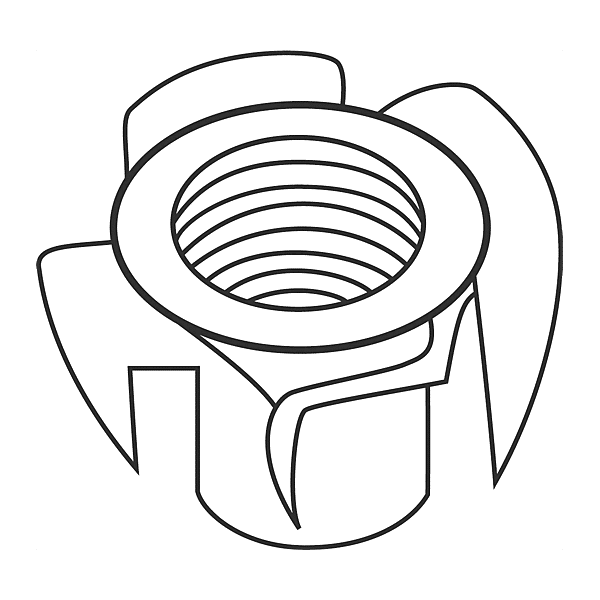 Écrou à griffes acier photo du produit visuel_1 2XL