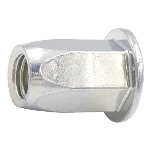  Écrou à sertir hexagonal tête plate acier   photo du produit visuel_1 2XL