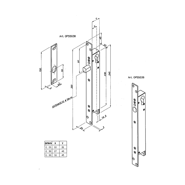 Electro-verrou série Prima OP 5503910 photo du produit visuel_1 2XL