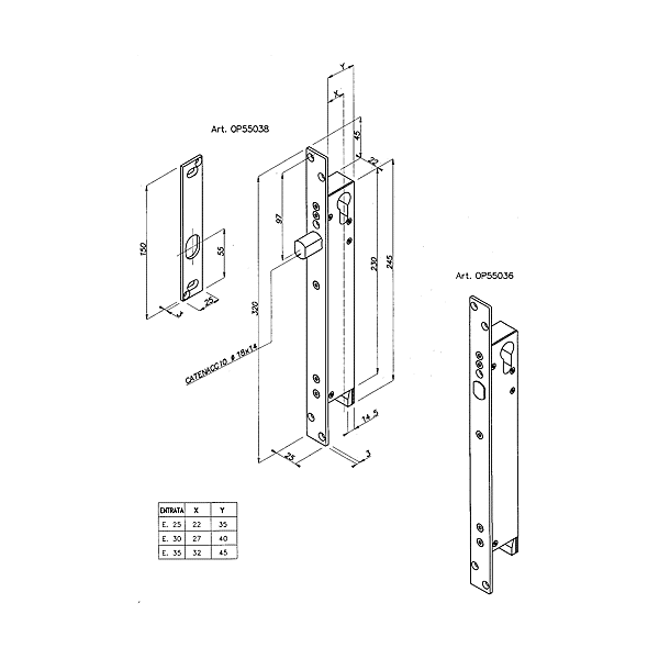 Electro-verrou série Prima OP 55039 photo du produit visuel_1 2XL