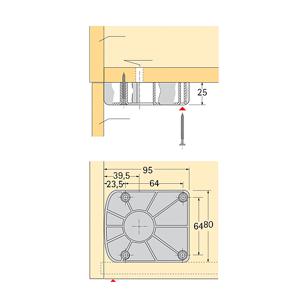 Embase Korrekt photo du produit visuel_1 2XL