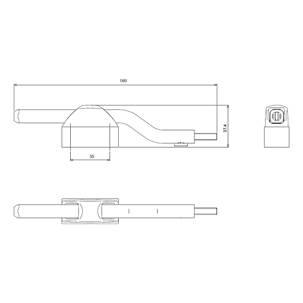 Embout de tringle dévoyée photo du produit visuel_1 2XL